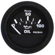 Faria Euro Black 2’’ Oil Pressure Gauge (100 PSI) [12845] - Gauges