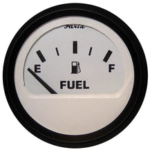Faria Euro White 2’’ Fuel Level Gauge (E-1/2-F) [12901] - Gauges