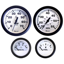 Faria Euro White Boxed Set - Outboard Motors [KT9795] - Gauges