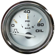 Faria Kronos 2’’ Oil Pressure Gauge - 80 PSI [19002] - Gauges
