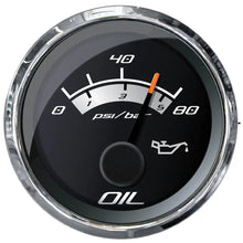 Faria Platinum 2’’ Oil Pressure Gauge - 80 PSI [22024] - Gauges