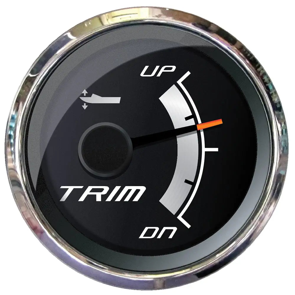 Faria Platinum 2’’ Trim Gauge f/Mercury Mariner Mercruiser Volvo DP Yamaha 2001 Newer [22019] - Gauges