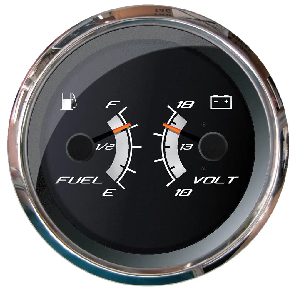 Faria Platinum 4’’ Multi-Function - Fuel Level Voltmeter [22013] - Gauges