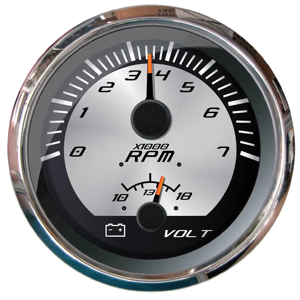 Faria Platinum 4’’ Multi-Function - Tachometer Voltmeter [22016] - Gauges