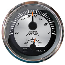 Faria Platinum 4’’ Multi-Function - Tachometer Voltmeter [22016] - Gauges