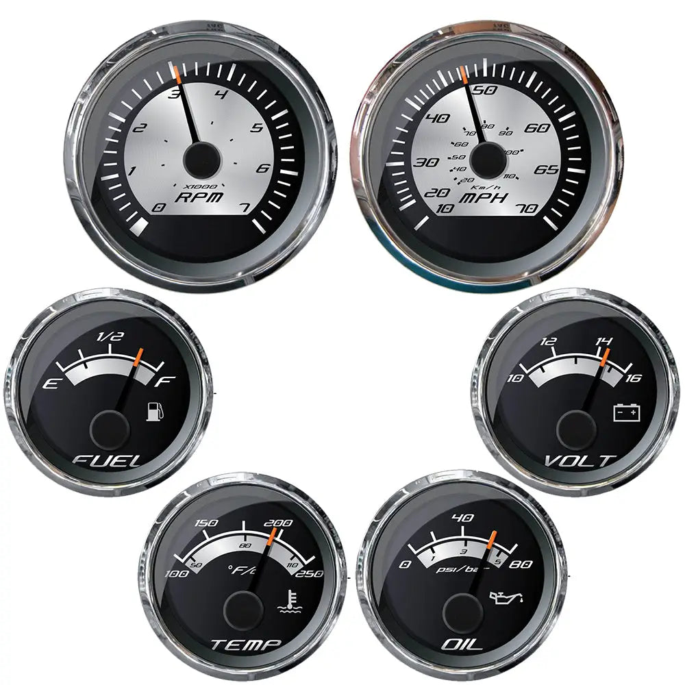 Faria Platinum Series Box Set - Inboard Motors [KTF0186] - Gauges
