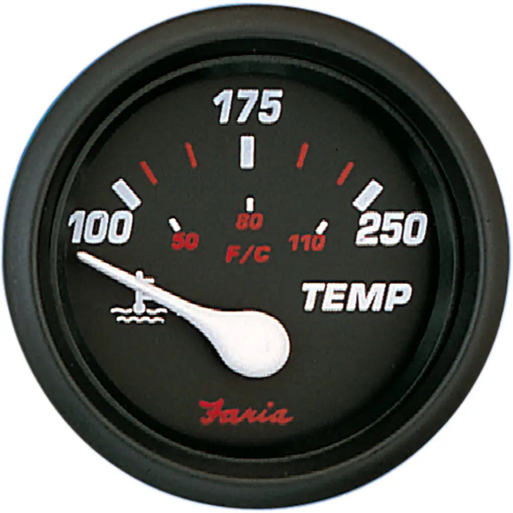 Faria Professional Red 2’’ Water Temp [14604] - Gauges