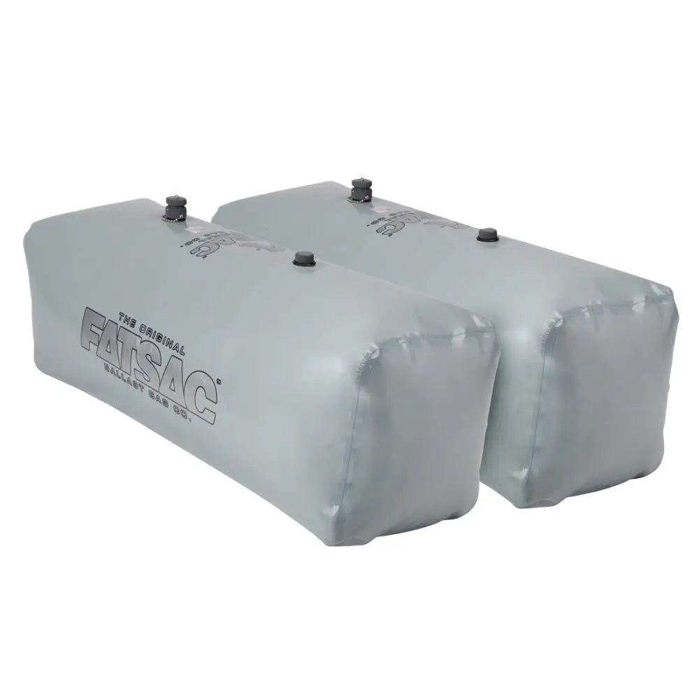 FATSAC V-drive Fat Sacs - Pair - 400lbs Each - Gray [W701-GRAY] - Accessories