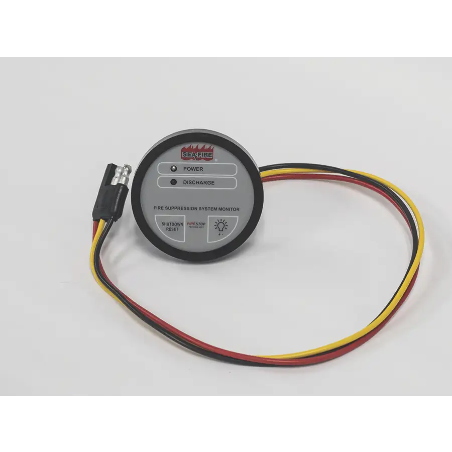 FIRE SYSTEM MONITOR-ROUND-OLD