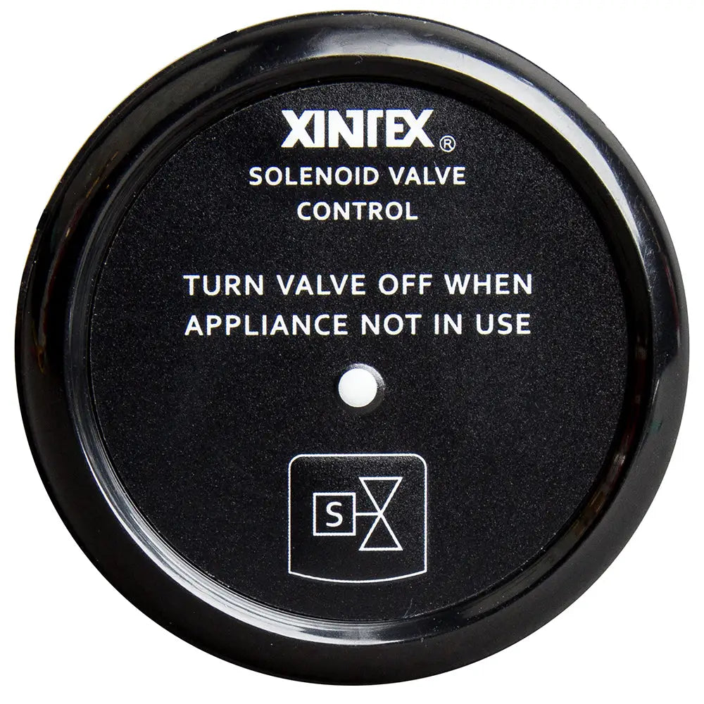 Fireboy-Xintex Propane Control Solenoid Valve w/Black Bezel Display [C-1B-R] - Fume Detectors
