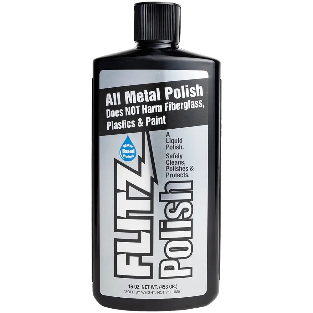 Flitz Polish - 16oz Liquid Bottle - *Case of 6* [LQ 04506CASE] - Cleaning