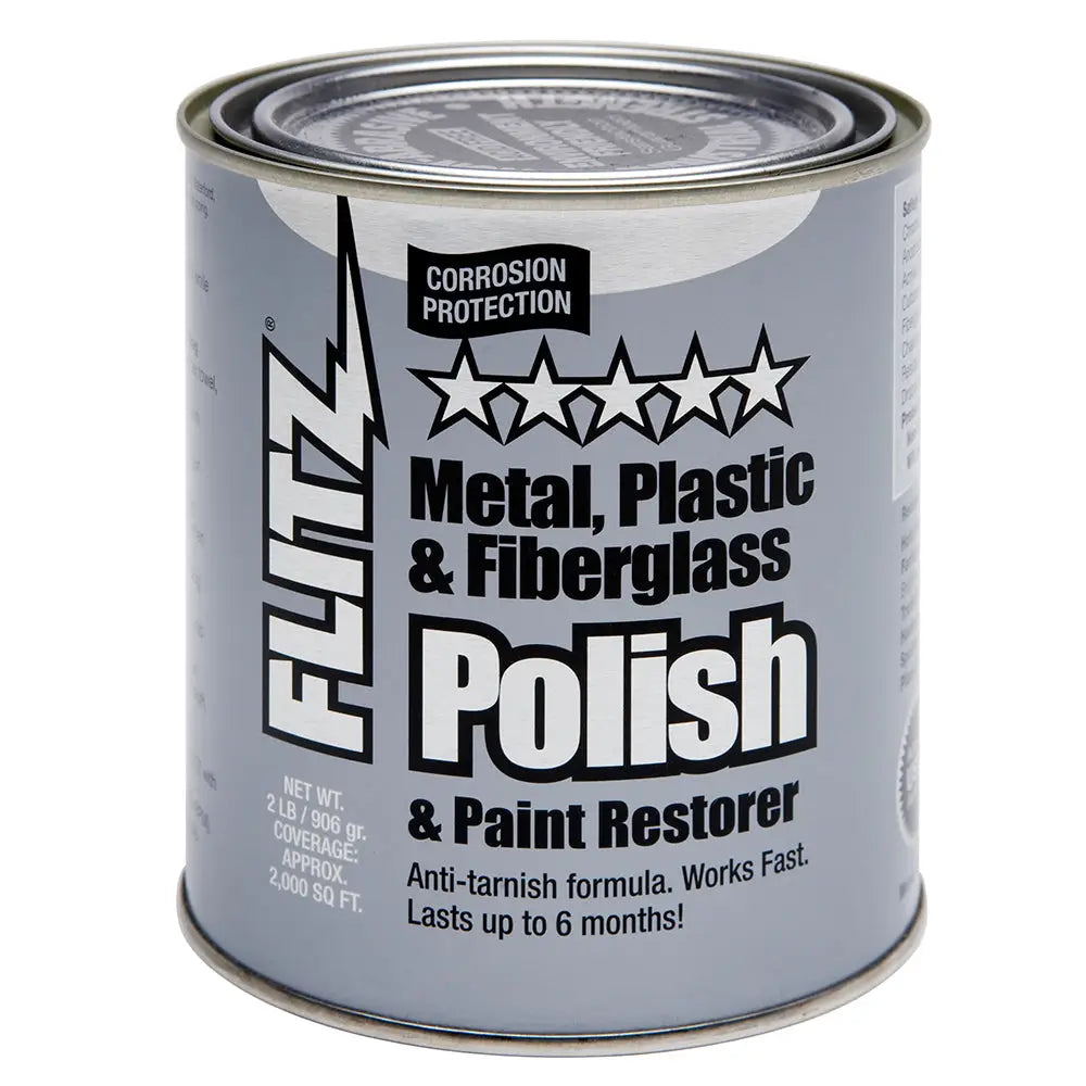Flitz Polish - Paste - 2.0 lb. Quart Can [CA 03518-6] - Cleaning
