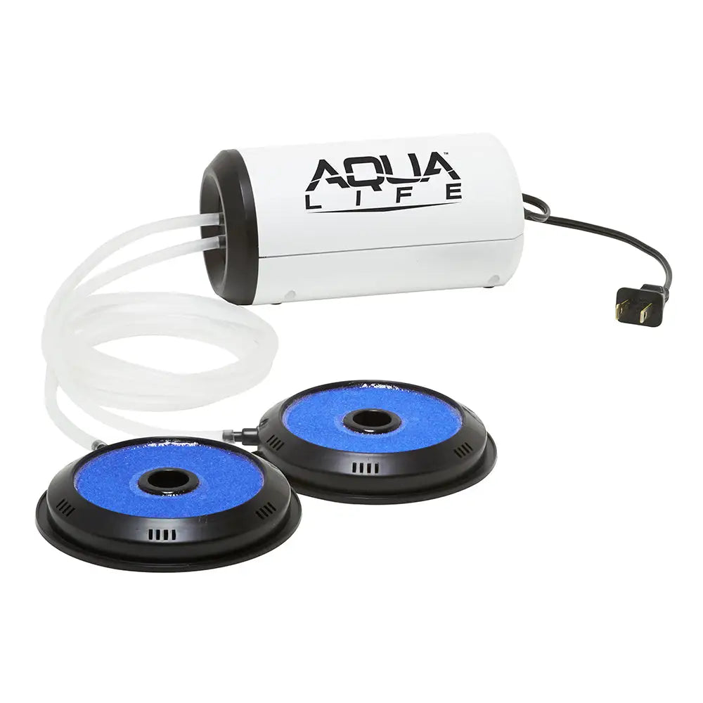 Frabill Aqua-Life Aerator Dual Output 110V - Greater Than 100 Gallons [14212] - Livewell Pumps