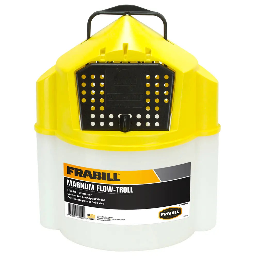 Frabill Magnum Flow Troll Bucket - 10 Quart [451200] - Bait Management