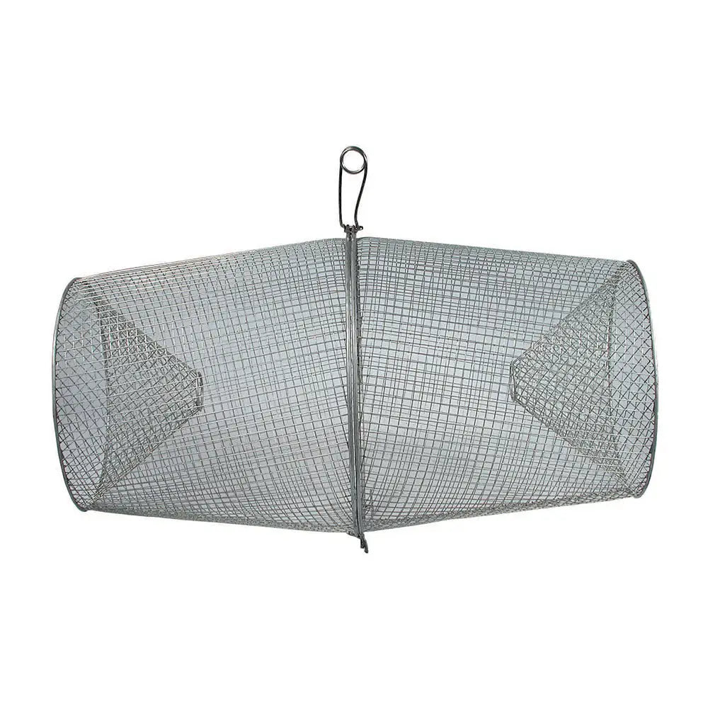 Frabill Torpedo Trap - Galvanized Minnow Trap - 10’’ x 9.75’’ x 9’’ [PMC1279] - Fishing Accessories