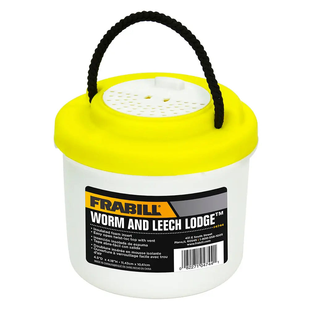 Frabill Worm Leech Lodge - Small [PMC4744] - Bait Management