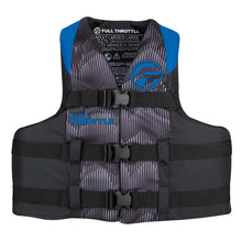 Full Throttle Adult Nylon Life Jacket - 2XL/4XL - Blue/Black [112200-500-080-22] - Life Vests