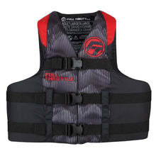 Full Throttle Adult Nylon Life Jacket - S/M - Red/Black [112200-100-030-22] - Life Vests