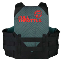 Full Throttle Adult Rapid-Dry Life Jacket - 2XL/4XL - Grey/Black [142100-701-080-22] - Life Vests
