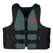 Full Throttle Adult Rapid-Dry Life Jacket - 2XL/4XL - Grey/Black [142100-701-080-22] - Life Vests