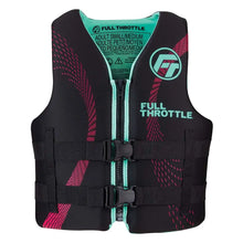 Full Throttle Adult Rapid-Dry Life Jacket - L/XL - Aqua/Black [142100-505-050-22] - Life Vests