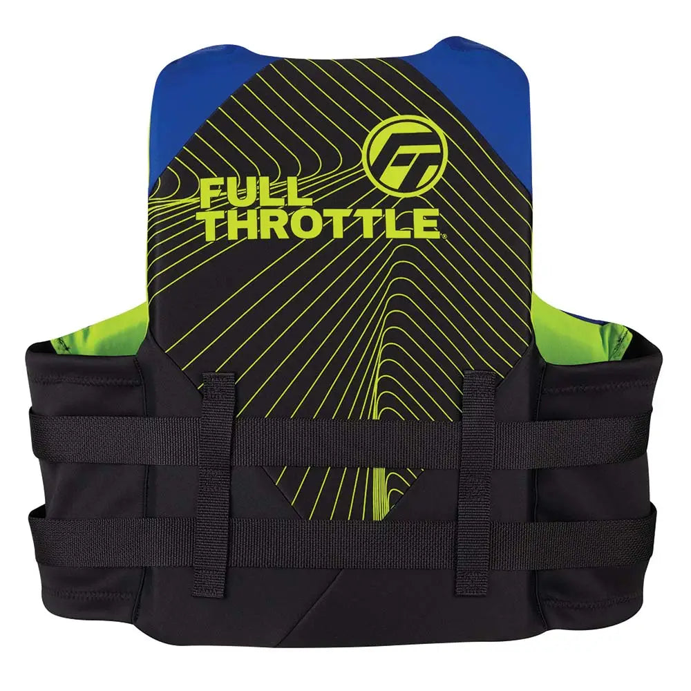 Full Throttle Adult Rapid-Dry Life Jacket - S/M - Blue/Black [142100-500-030-22] - Life Vests