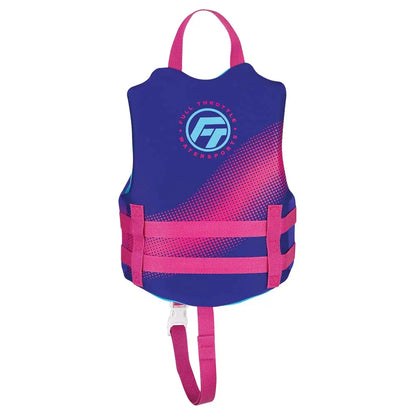Full Throttle Child Rapid-Dry Life Jacket -Purple [142100-600-001-22] - Life Vests