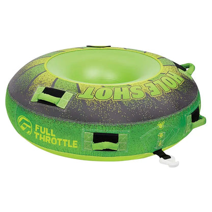 Full Throttle Hole Shot Towable Tube - 1 Rider - Green [302000-400-001-21] - Towables