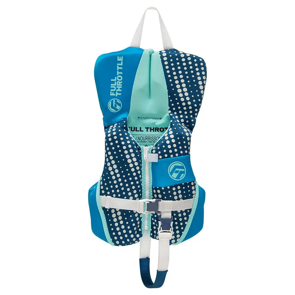 Full Throttle Infant Rapid-Dry Flex-Back Life Jacket - Aqua [142200-505-000-25] - Life Vests