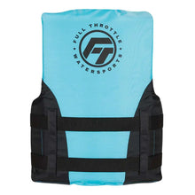 Full Throttle Teen Nylon Life Jacket - Aqua/Black [112200-505-010-22] - Life Vests