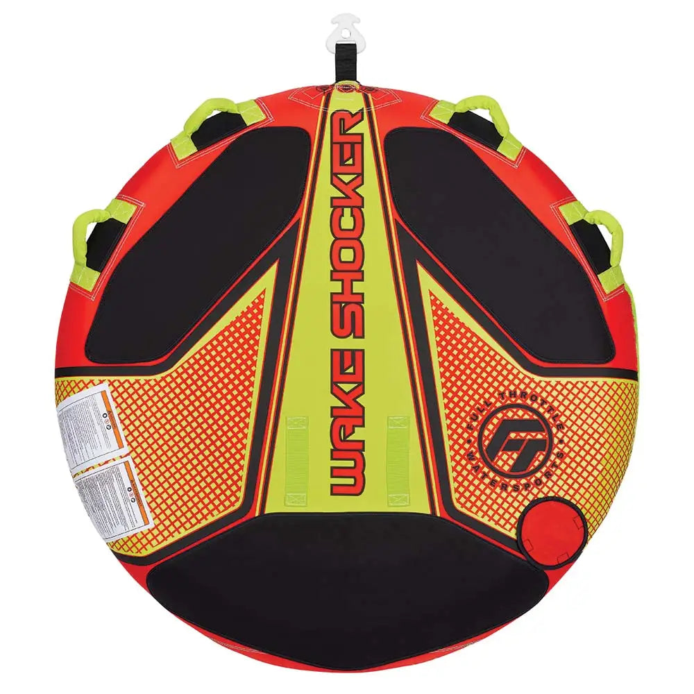 Full Throttle Wake Shocker Towable Tube - 2 Rider - Red [302400-100-002-21] - Towables