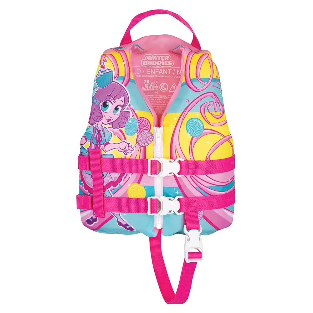 Full Throttle Water Buddies Life Vest - Child 30-50lbs - Princess [104300-105-001-17] - Personal Flotation Devices