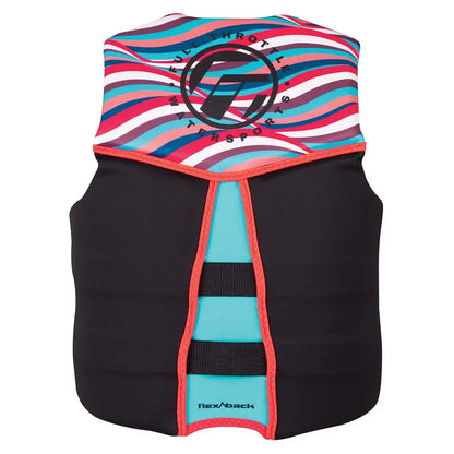 Full Throttle Womens Rapid-Dry Flex-Back Life Jacket - Womens L - Pink/Black [142500-105-840-22] - Life Vests
