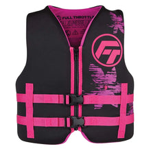 Full Throttle Youth Rapid-Dry Life Jacket - Pink/Black [142100-105-002-22] - Life Vests