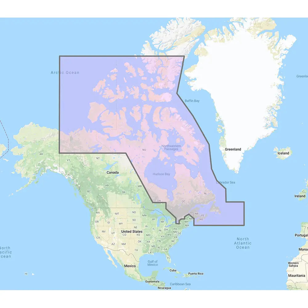 Furuno Canada North East - Vector Charts 3D Data Standard Resolution Satellite Photos - Unlock Code [MM3-VNA-021]