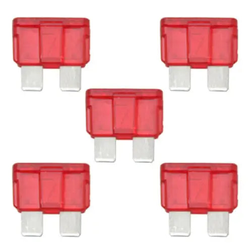 Fuse 10 amp ATC Red 5 Pack - Aftermarket
