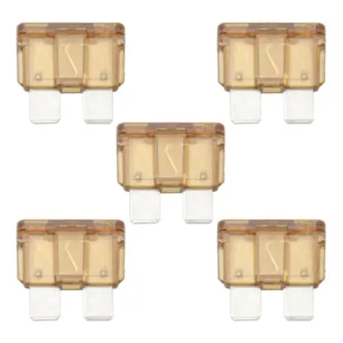 Fuse 5amp ATC Tan 5 Pack - Aftermarket