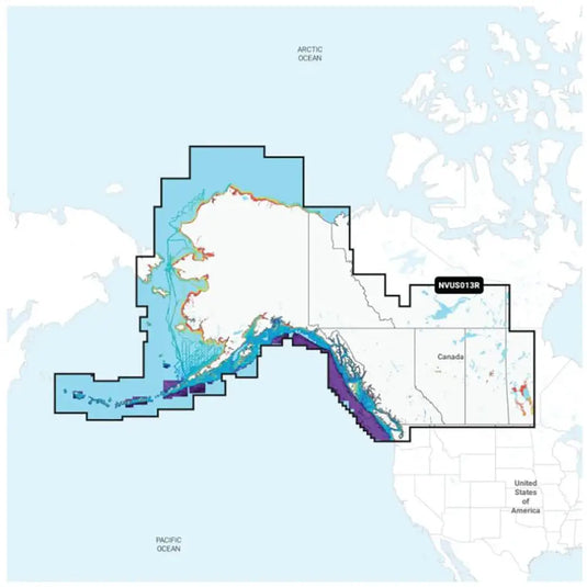 Garmin Navionics Vision+ NVUS013R Canada West Alaska [010-C1485-00] - Garmin Navionics Vision+