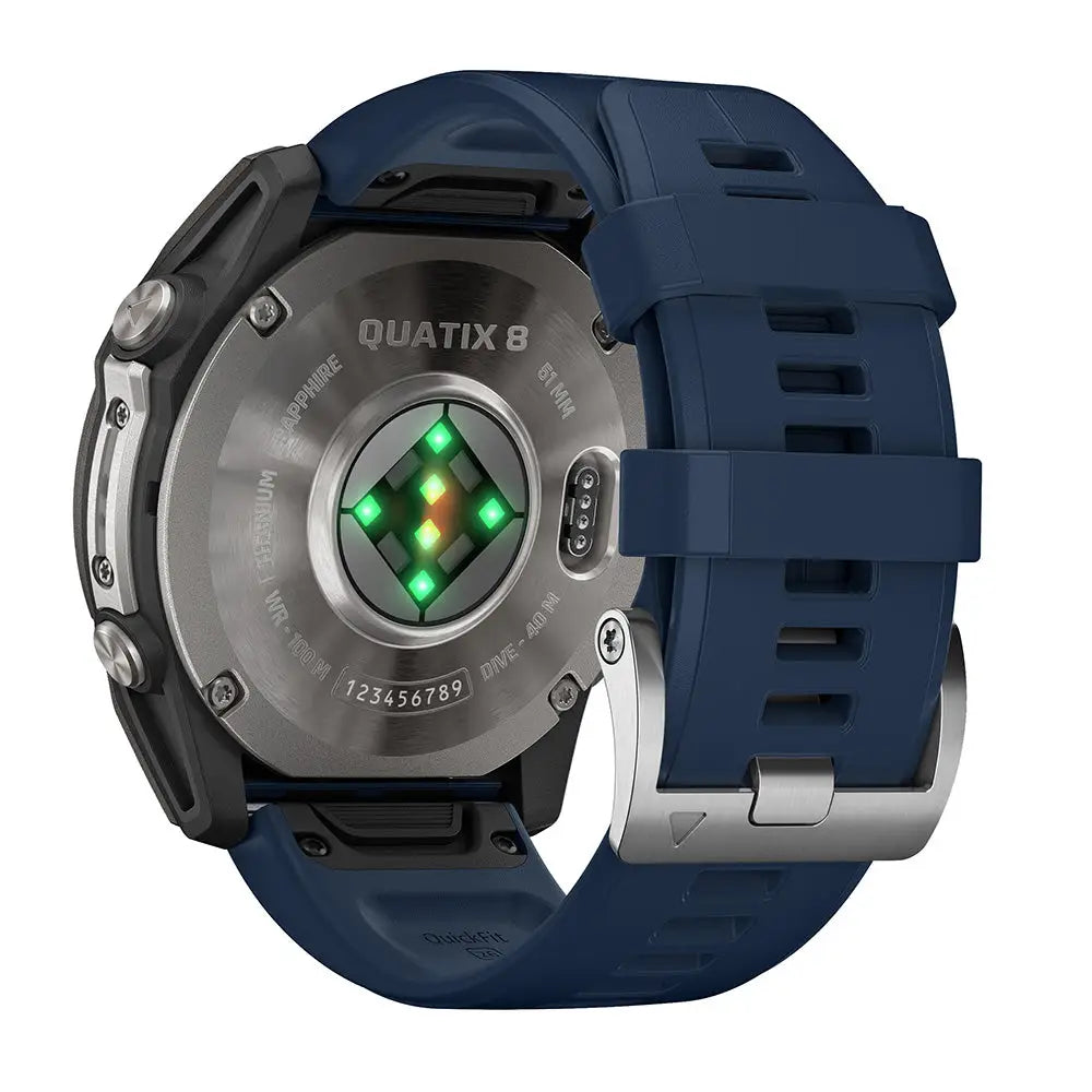 Garmin quatix 8 - 51mm AMOLED Marine GPS Smartwatch [010-02905-90] - Accessories