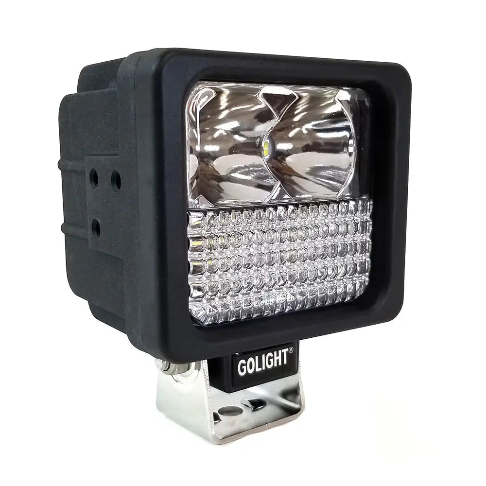 Golight GXL LED Hybrid Work Series Light Fixed Mount w/No Remote - 12V - Black [4023] - Search Lights