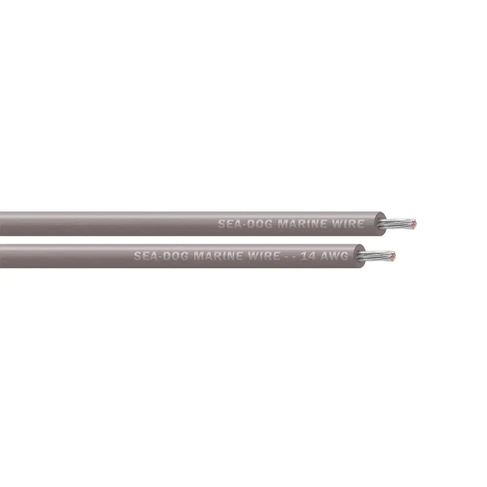 Grey 14 AWG Primary Wire Sea-Dog 1000’ Tinned Copper - Wire