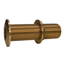 GROCO 1-1/2’’ Bronze Extra Long Thru-Hull Fitting w/Nut [THXL-1500-W] - Thru-Hull Fittings