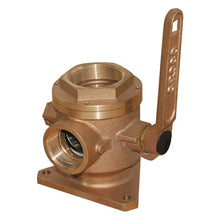 GROCO 1-1/4’’ Safety Seacock w/1’’ Side Port [SBV-1250-P] - Fittings