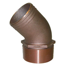 GROCO 1’’ NPT Bronze 45 Degree Pipe to 1’’ Hose [PTHD-1000] - Fittings