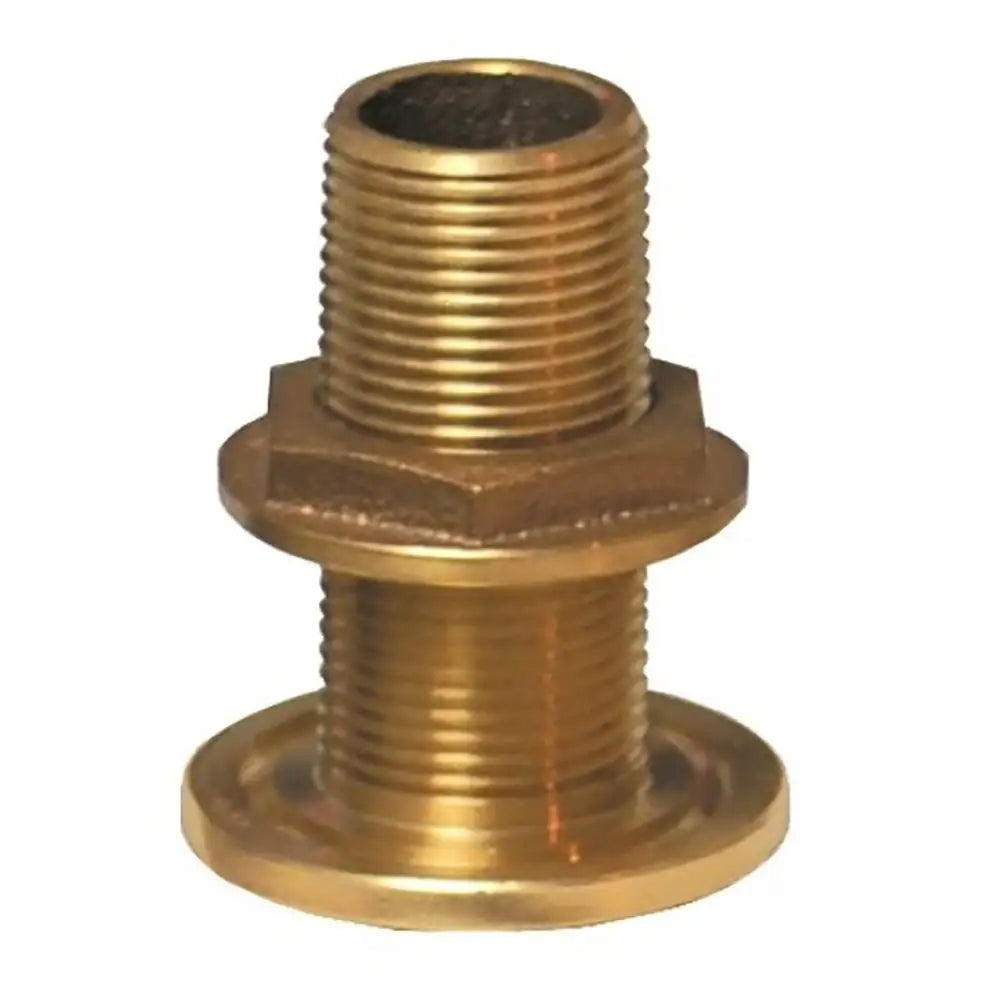 GROCO 2-1/2’’ Bronze Thru-Hull Fitting w/Nut [TH-2500-W] - Thru-Hull Fittings