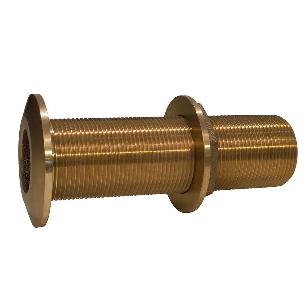 GROCO 3/4’’ Bronze Extra Long Thru-Hull Fitting w/Nut [THXL-750-W] - Thru-Hull Fittings