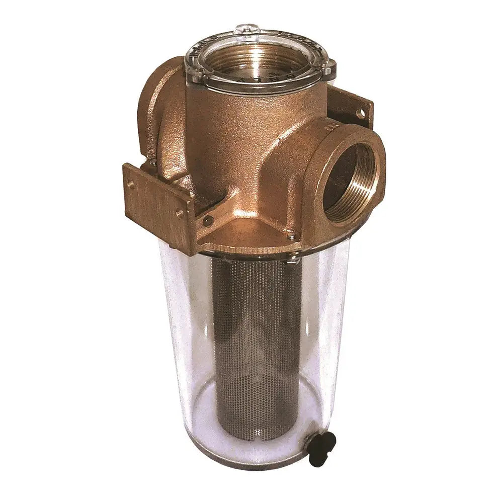 GROCO ARG-500 Series 1/2’’ Raw Water Strainer w/Stainless Steel Basket [ARG-500-S] - Strainers & Baskets
