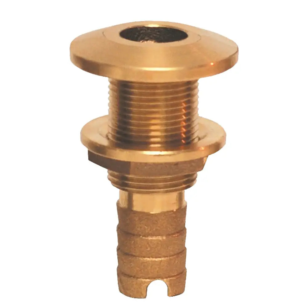 GROCO Bronze Hose Barb Thru-Hull Fitting - 1-1/4’’ [HTH-1250] - Thru-Hull Fittings