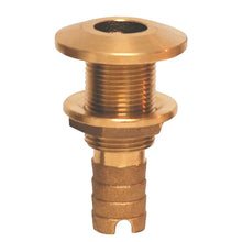 GROCO Bronze Hose Barb Thru-Hull Fitting - 1-1/4’’ [HTH-1250] - Thru-Hull Fittings