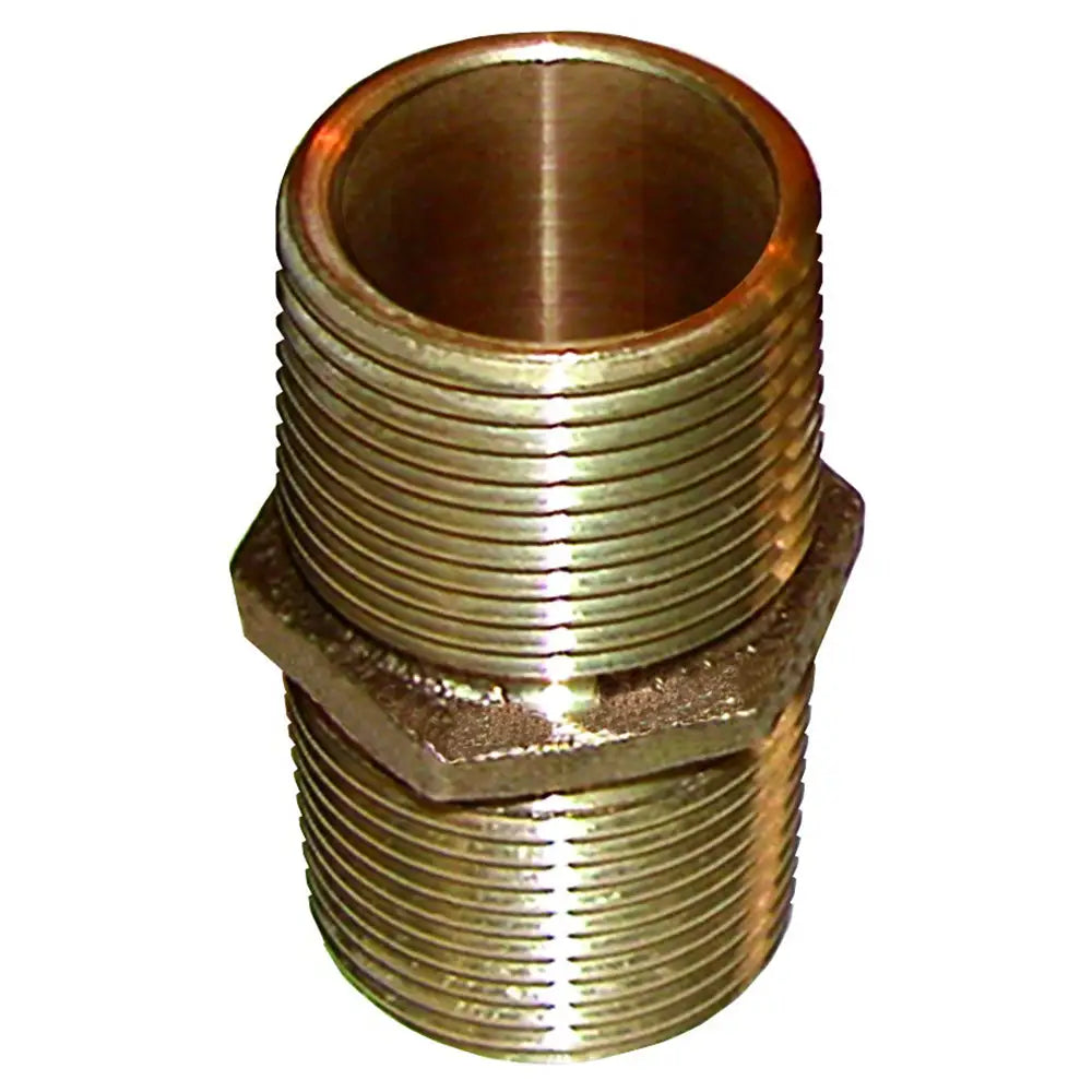 3/4’’ NPT Bronze Pipe Nipple GROCO - Fittings